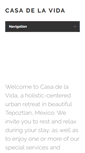 Mobile Screenshot of casadelavida.com.mx